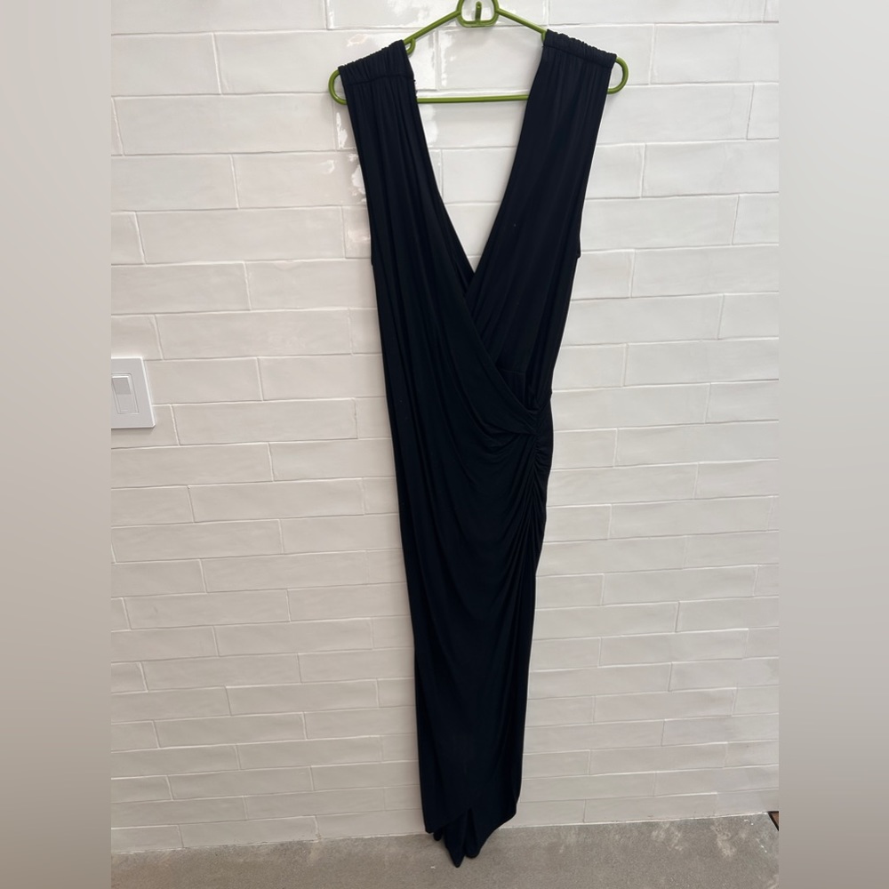 Haute Hippie Long black dress